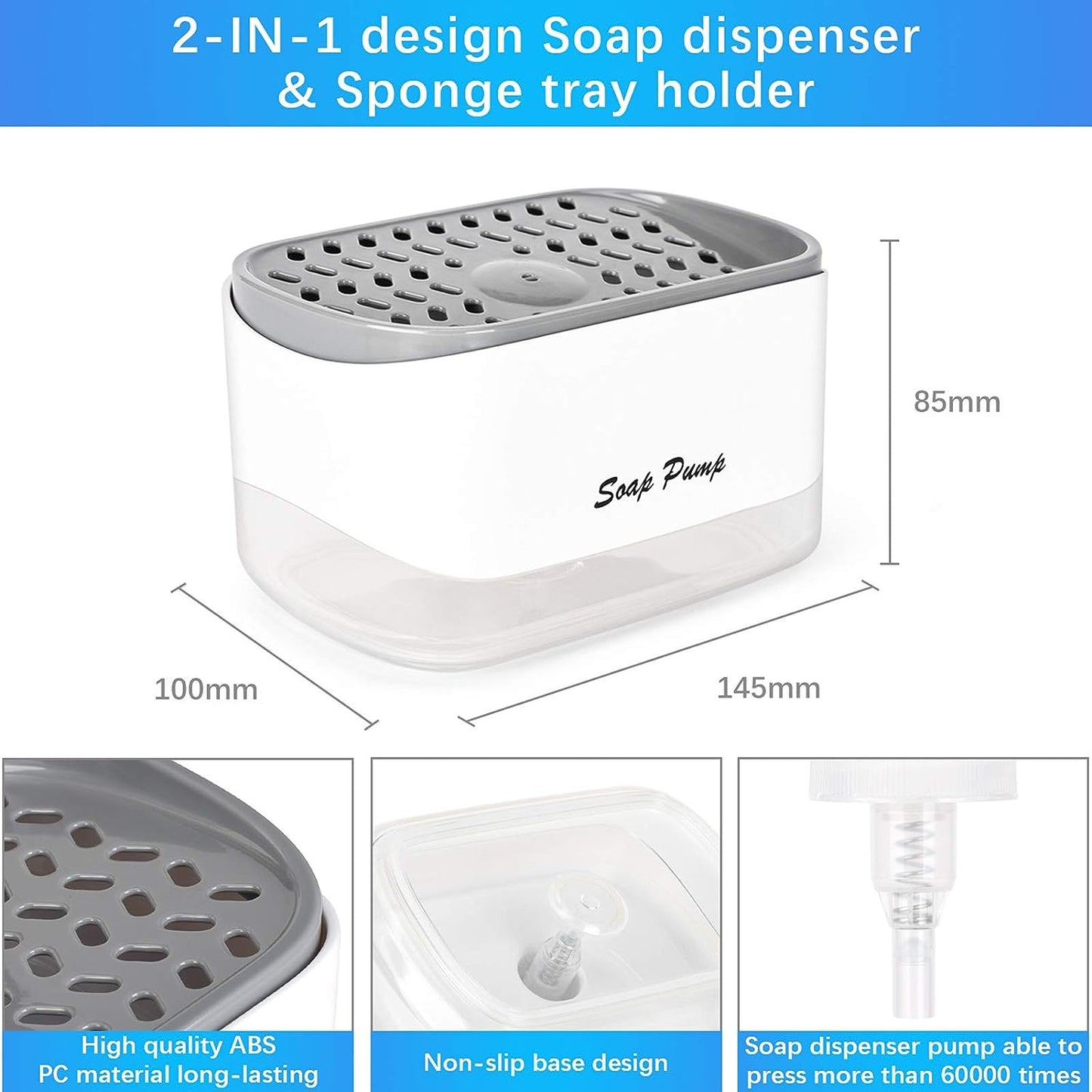 Kitchen Dish Soap Dispenser
